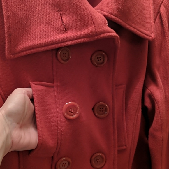 INC double breasted jacket w/jersey shirt - Picture 5 of 16